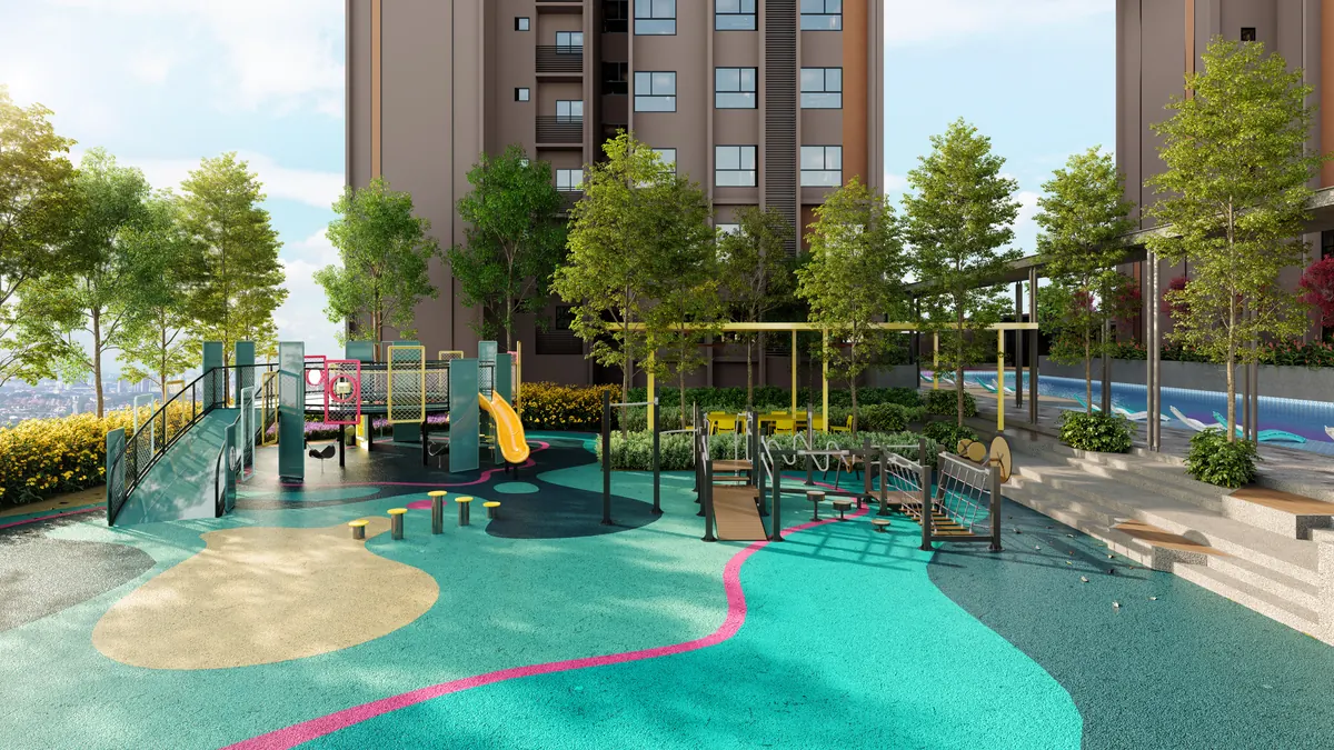 Chromatic Funland playground